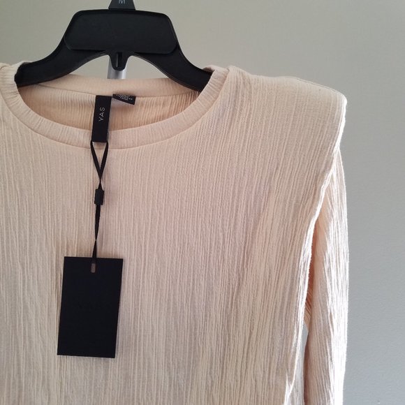 Y.A.S Womens M LS Top NWT - Picture 3 of 6